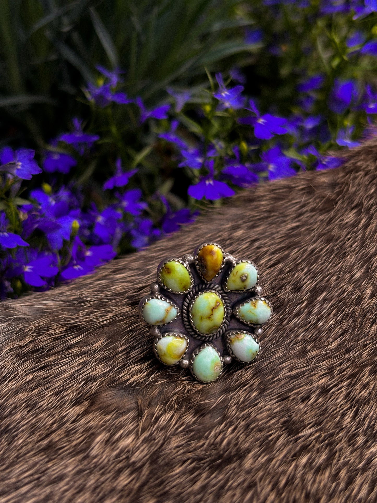 Palomino Cluster Ring-Adj.