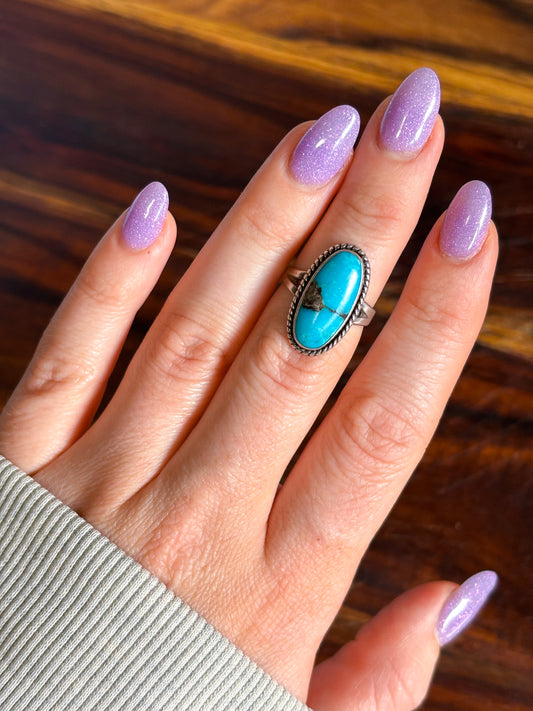 Native Made Old Pawn Ring- 6