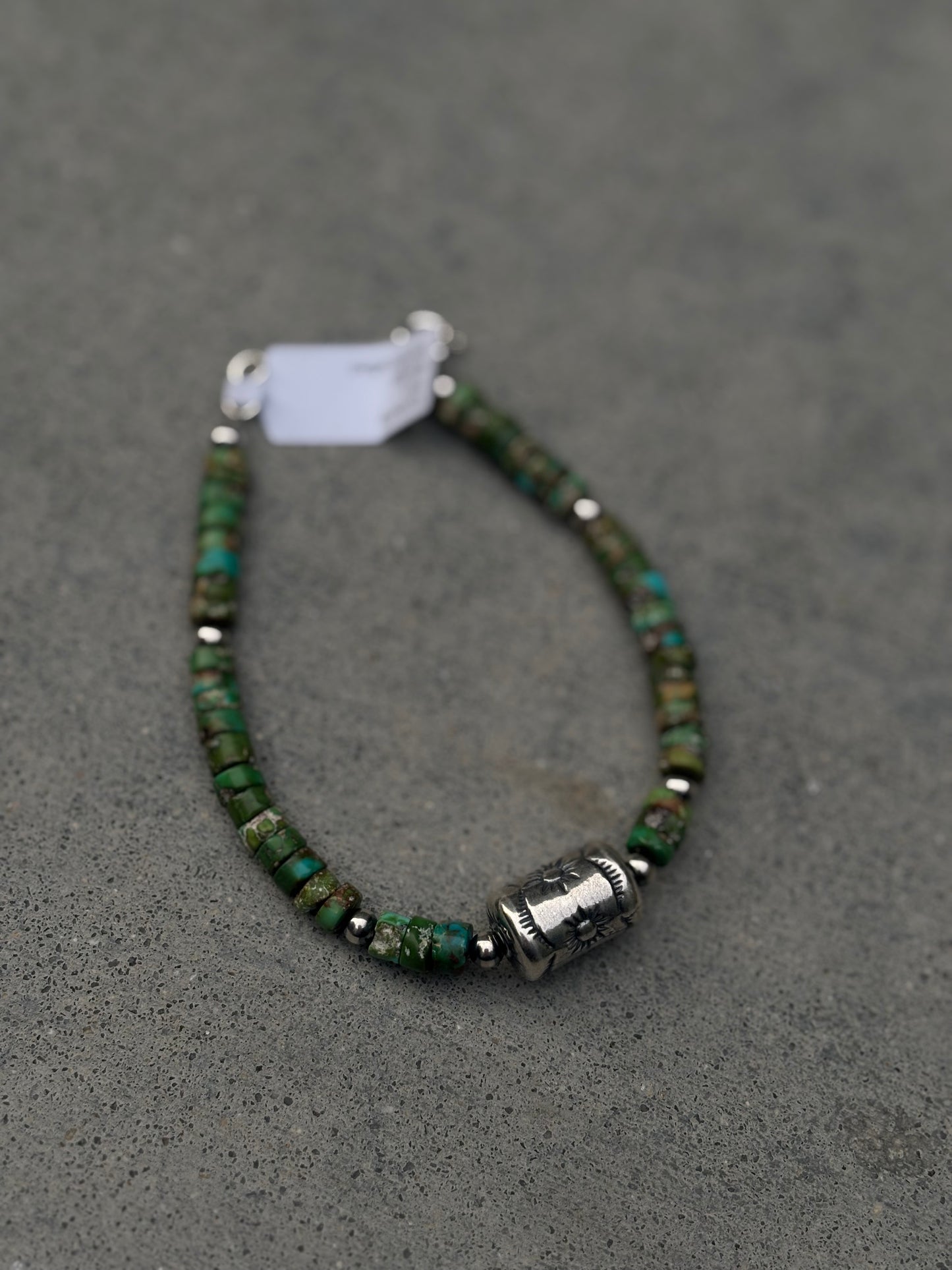 Native Beaded Barrel Bracelet