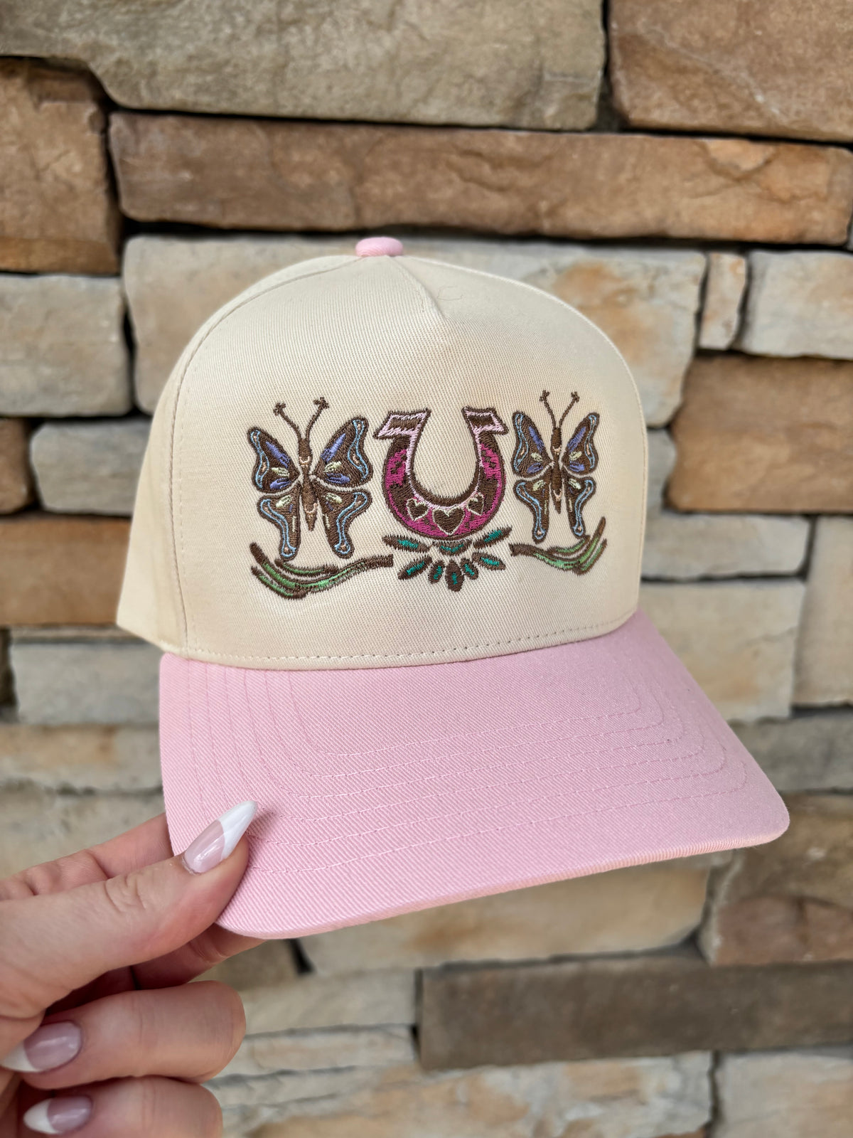 Pink TFH logo Ballcap
