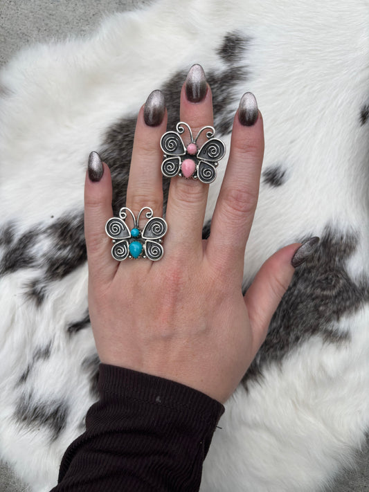 Pink Conch Butterfly- 6