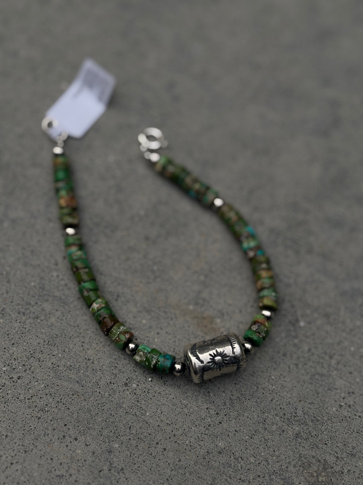 Native Beaded Barrel Bracelet