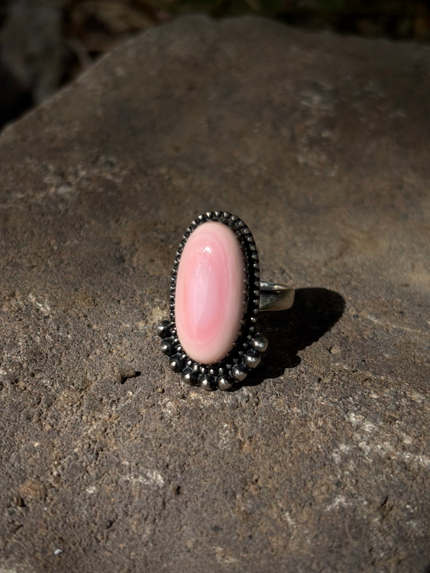 Pink Conch Ring-7