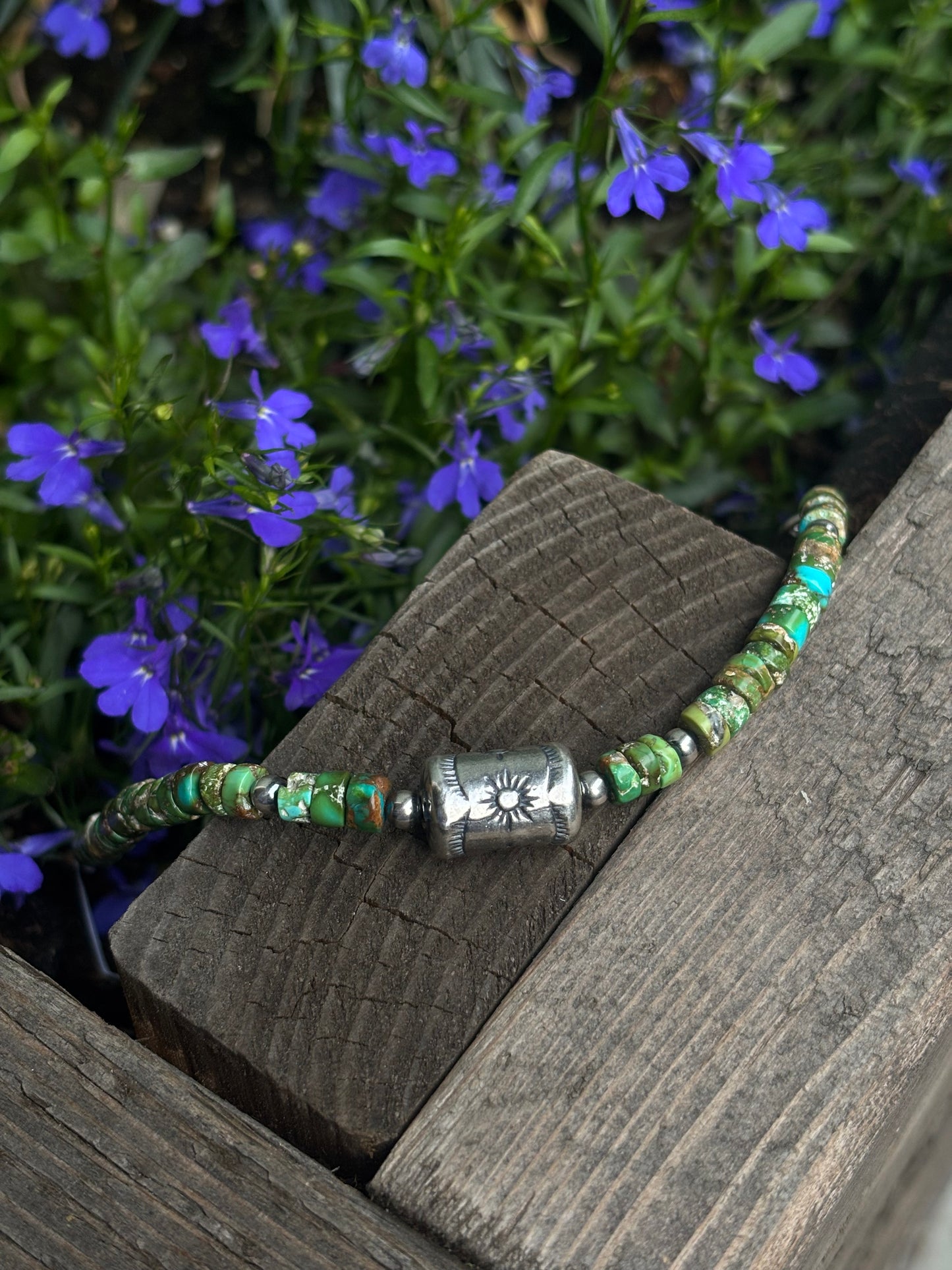 Native Beaded Barrel Bracelet