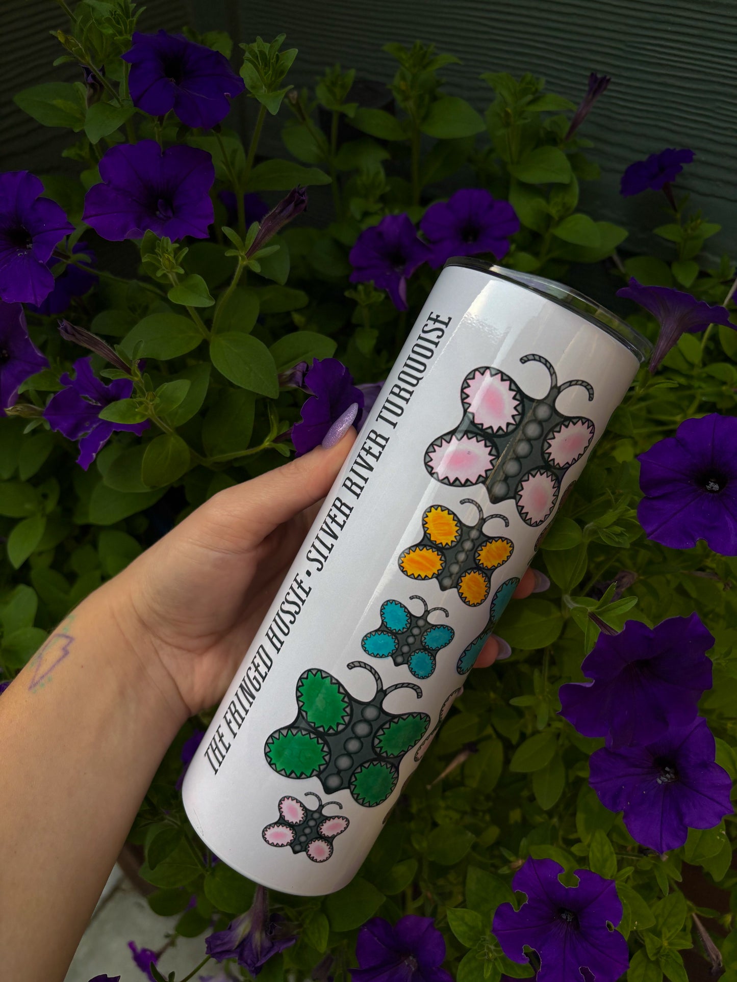 20oz Butterfly Tumbler