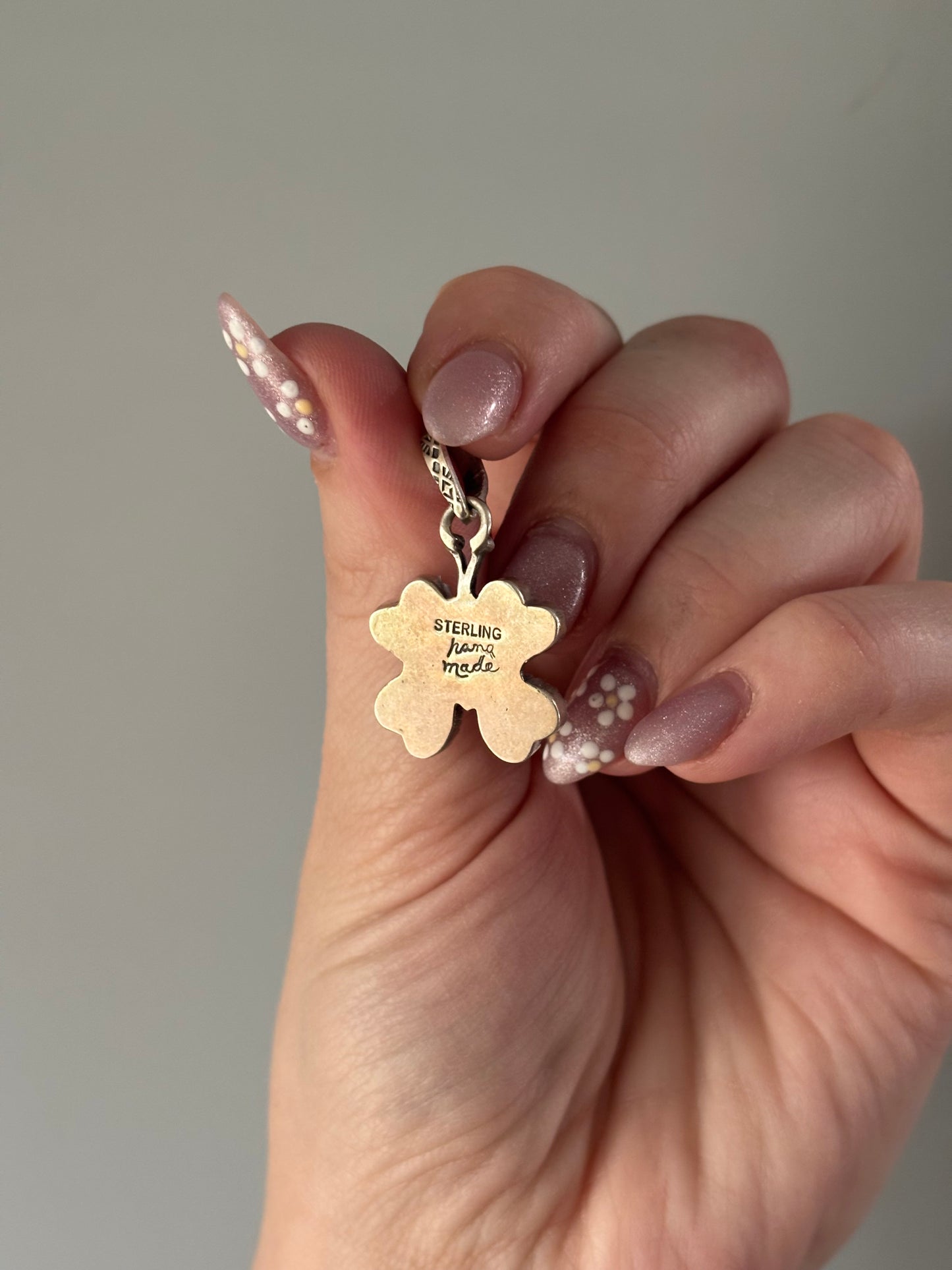 MOP & Pink Butterfly Pendant