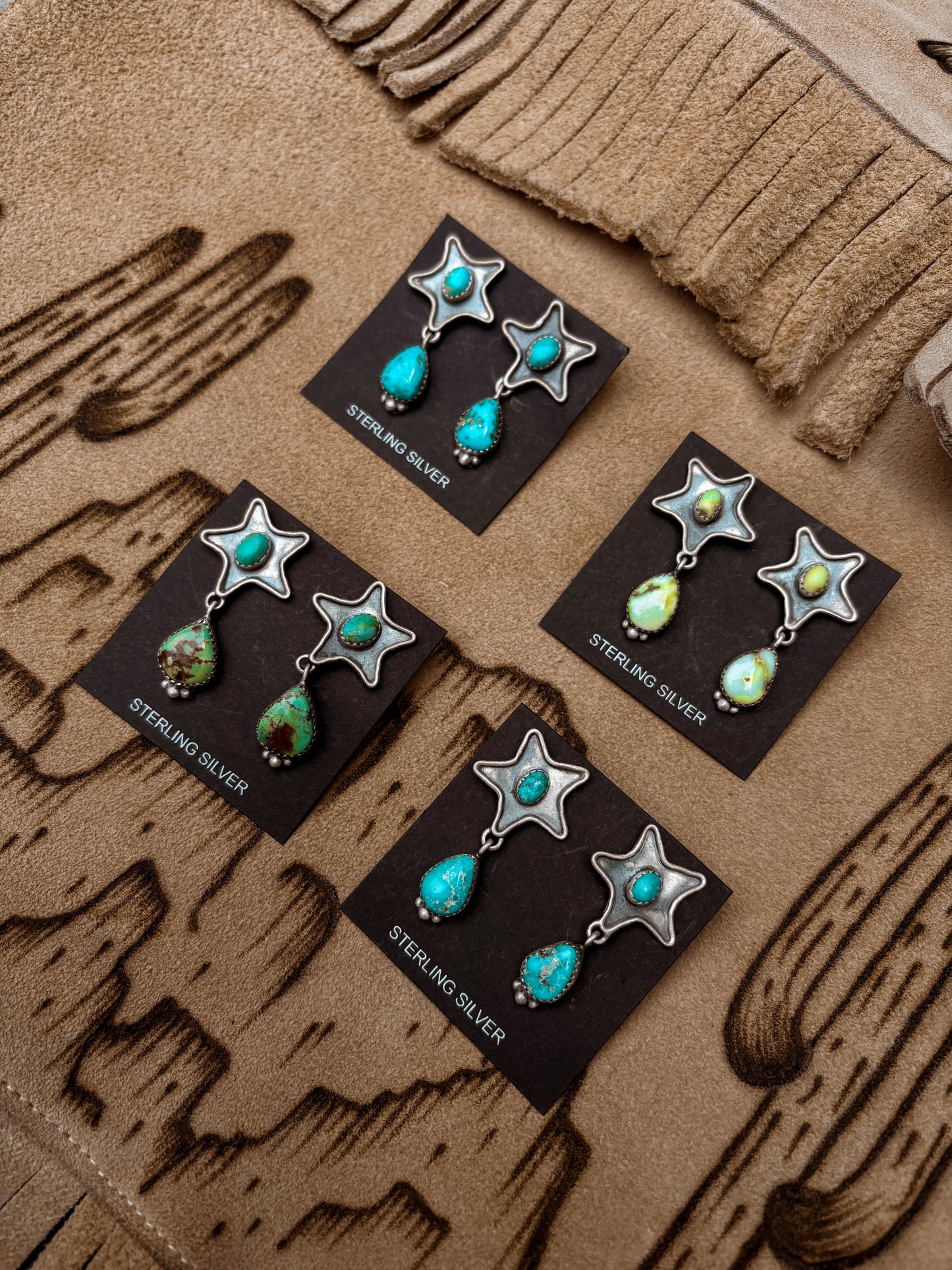 Star Earrings- Palomino