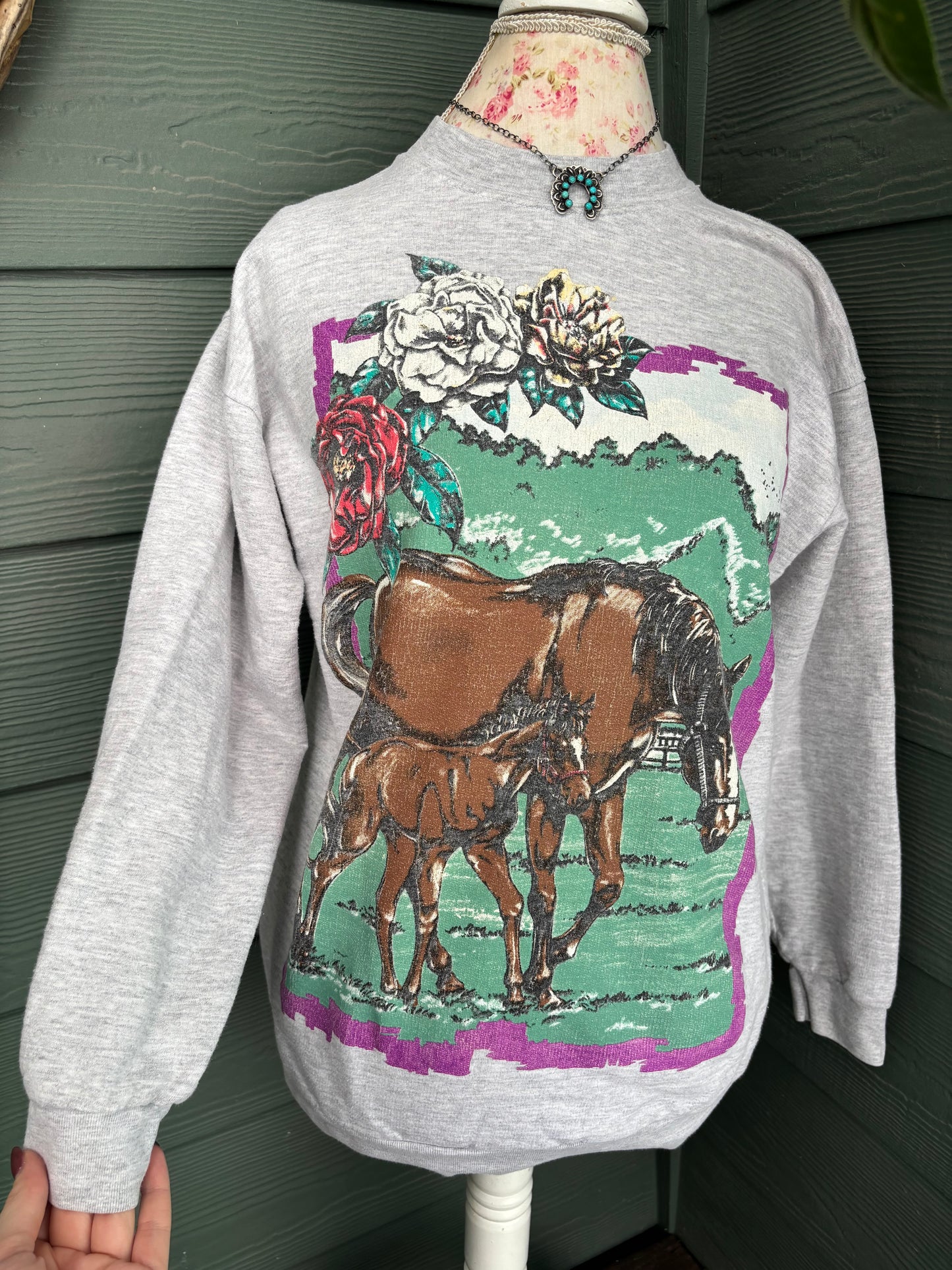 Made & Foal Sweater-S