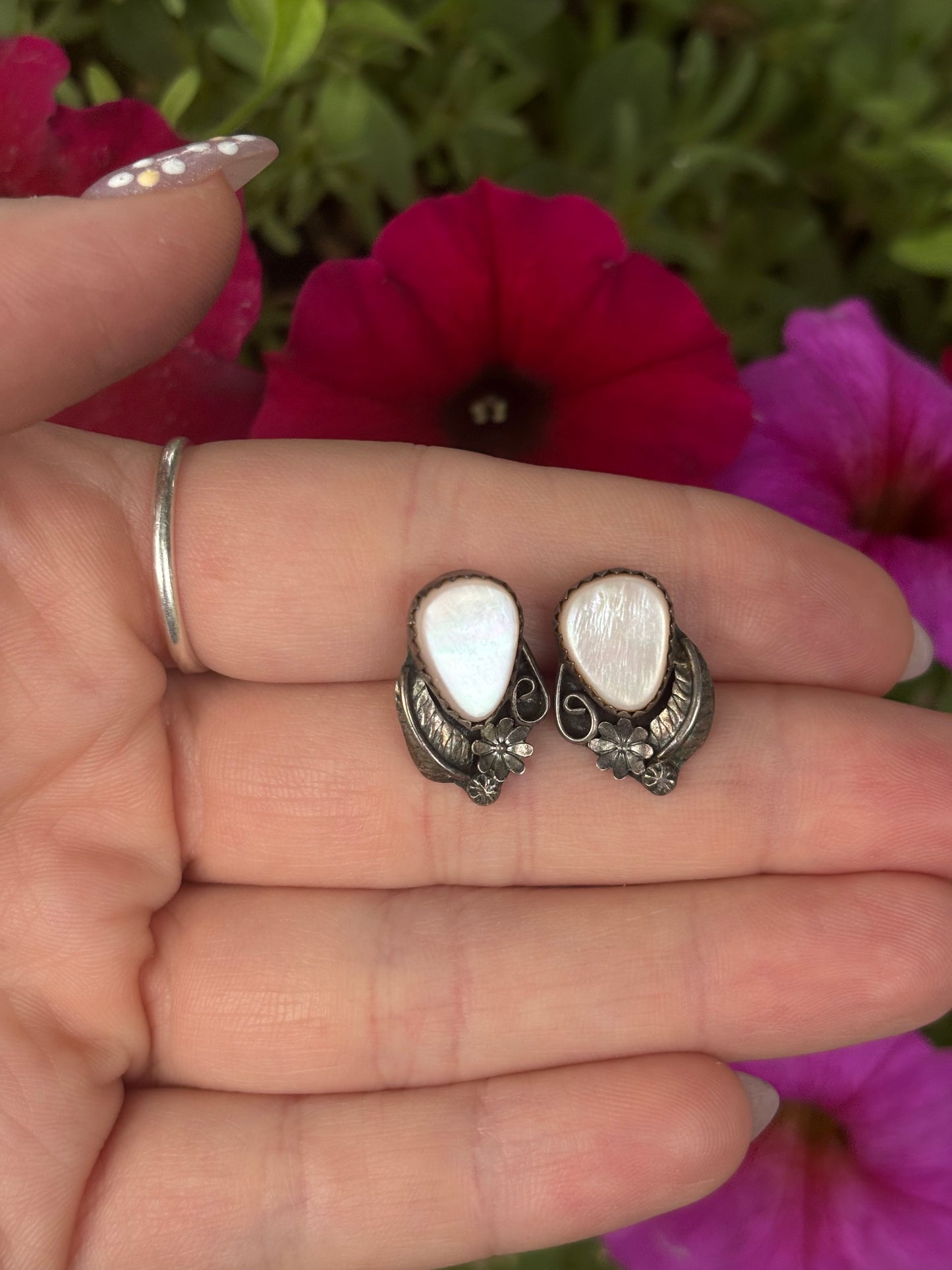 Vintage MOP Earrings