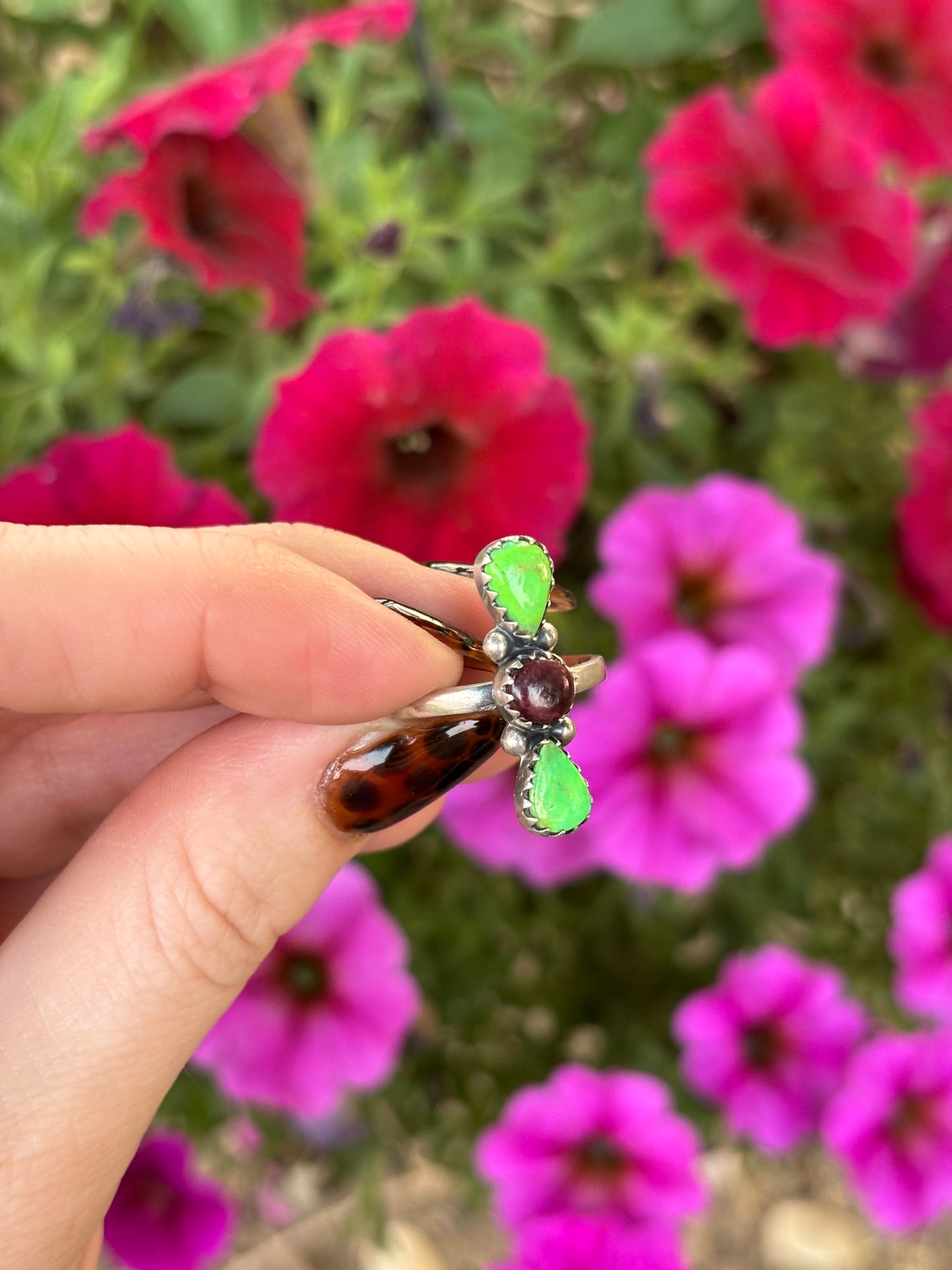 Green & Purple Ring-Adj.