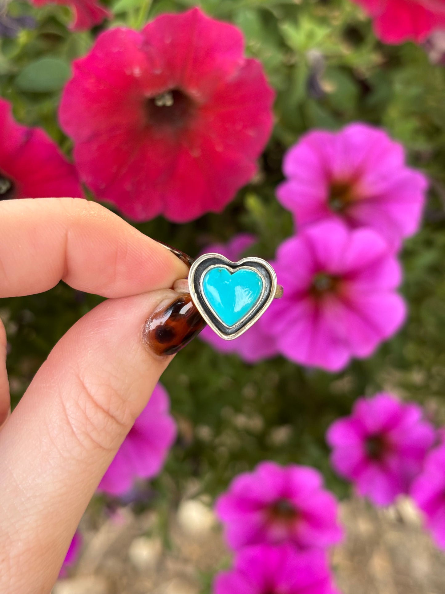 Shadowbox Heart Ring-7
