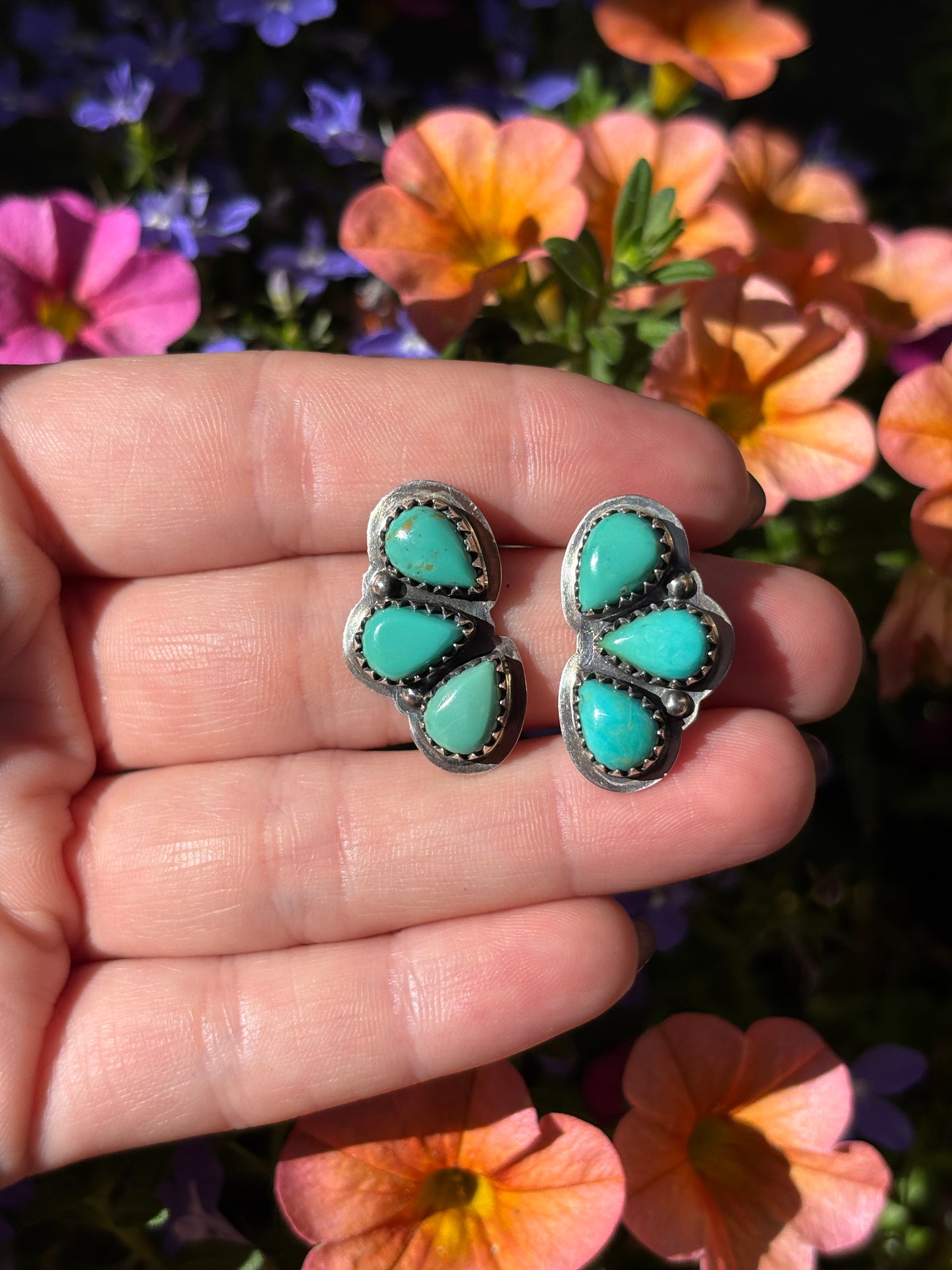 Cluster Earrings