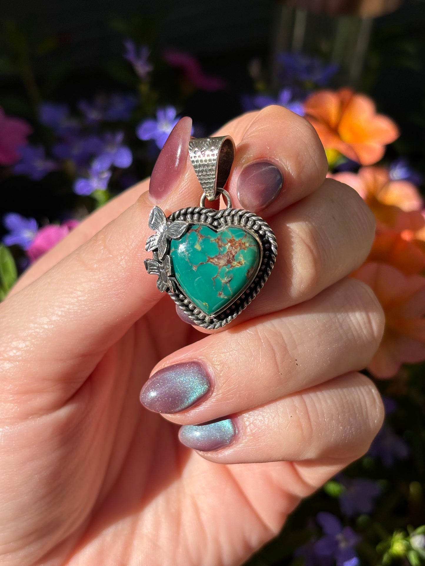 Butterfly Heart Pendant