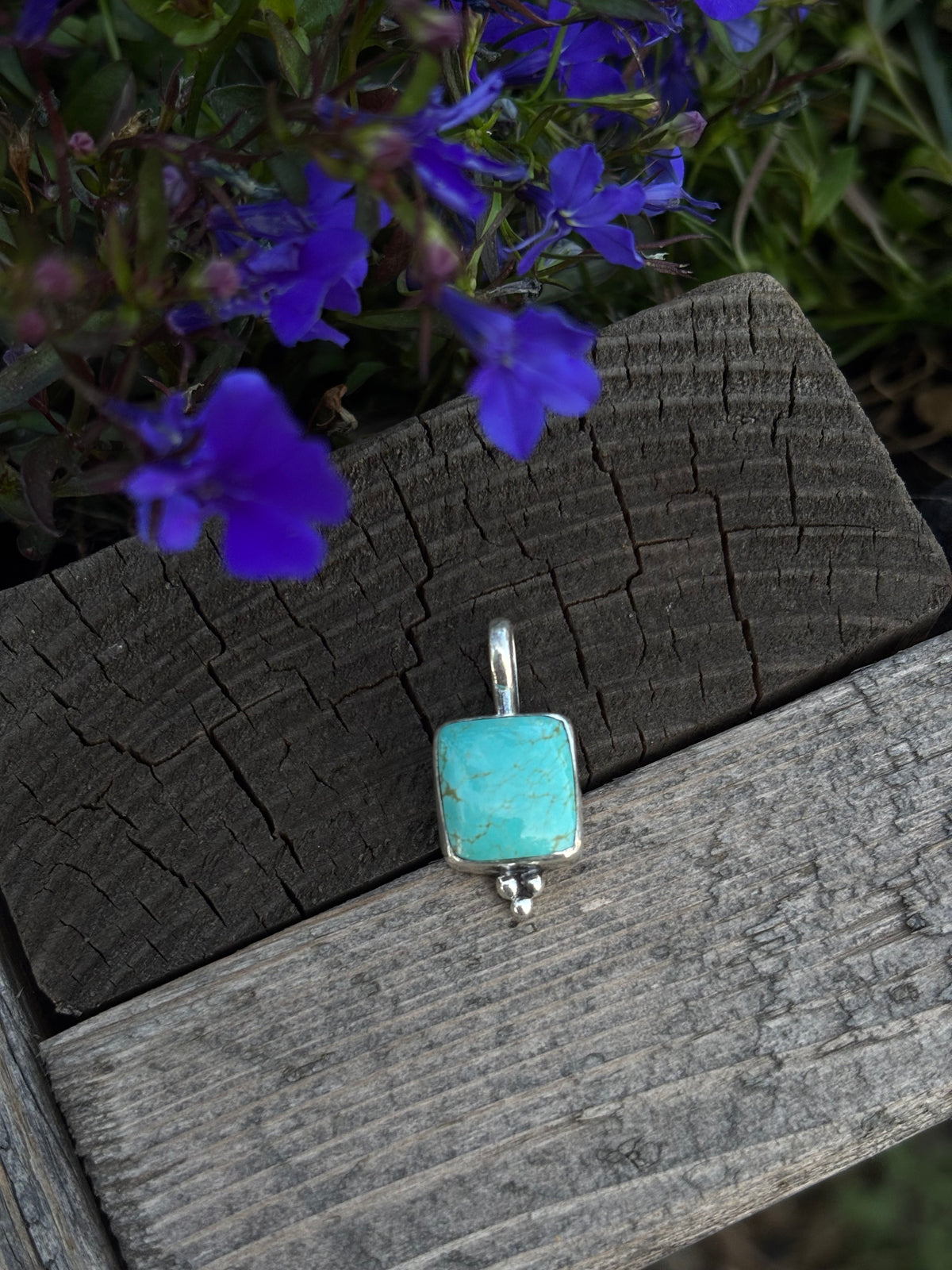 Mini Turquoise Pendant