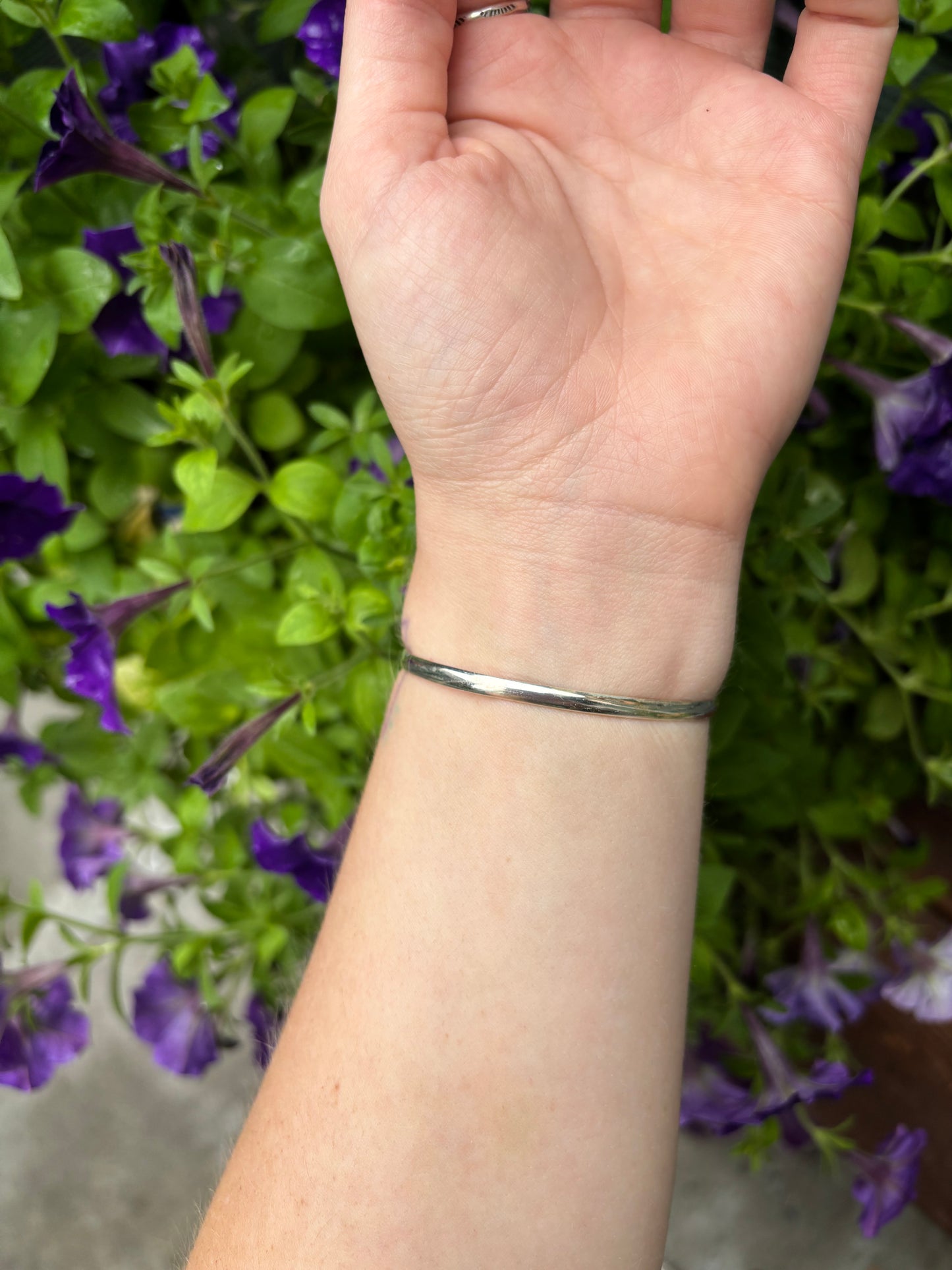 Double Heart Cuff- Green