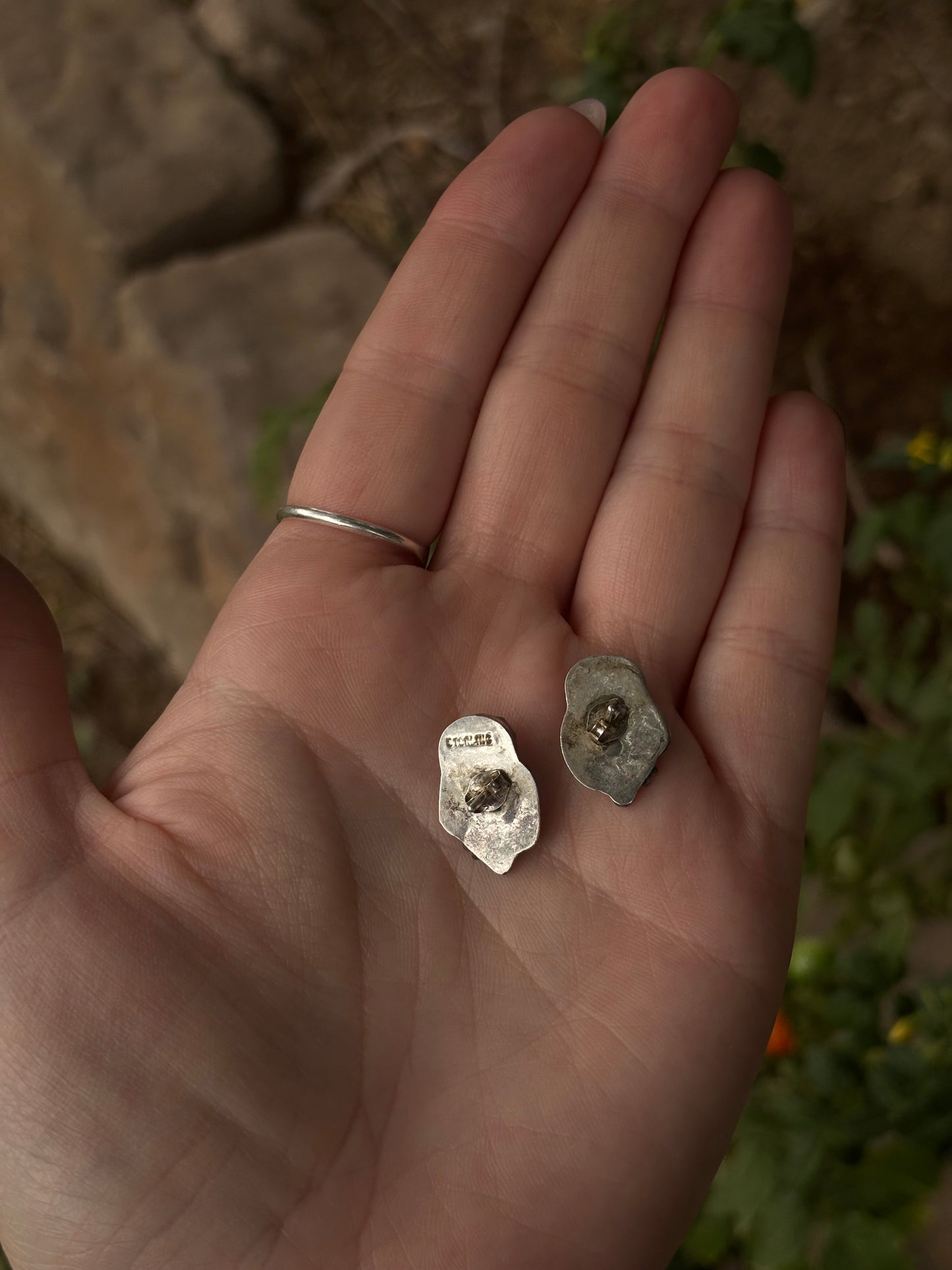 Vintage MOP Earrings