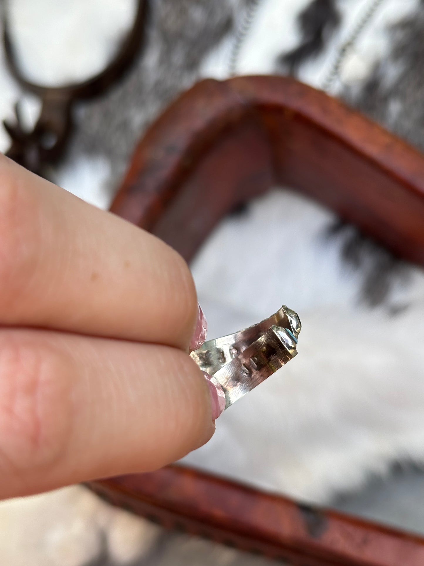 ZUNI Opal Hoops
