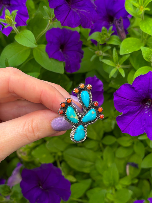 Large Cactus Ring - 9.75