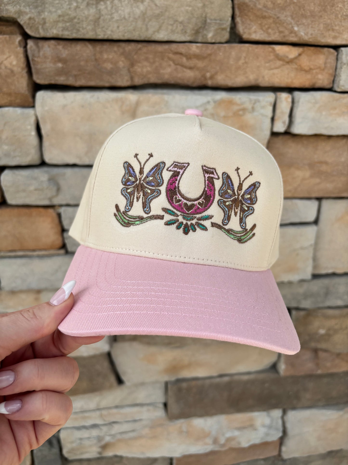 Pink TFH logo Ballcap