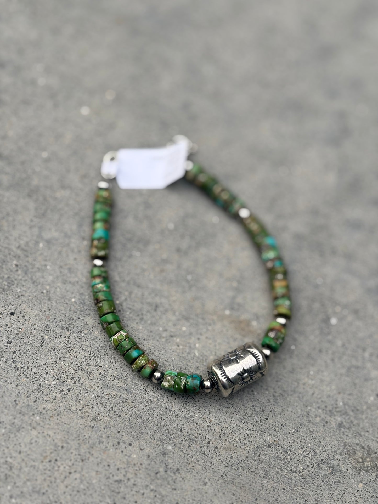 Native Beaded Barrel Bracelet