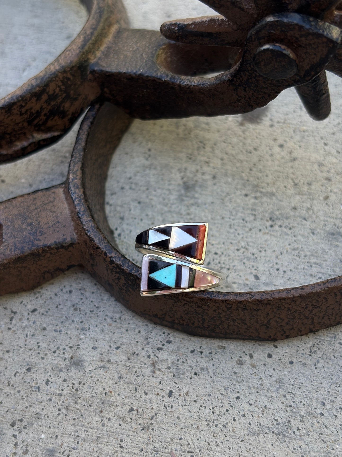 Zuni Inlay Ring-7