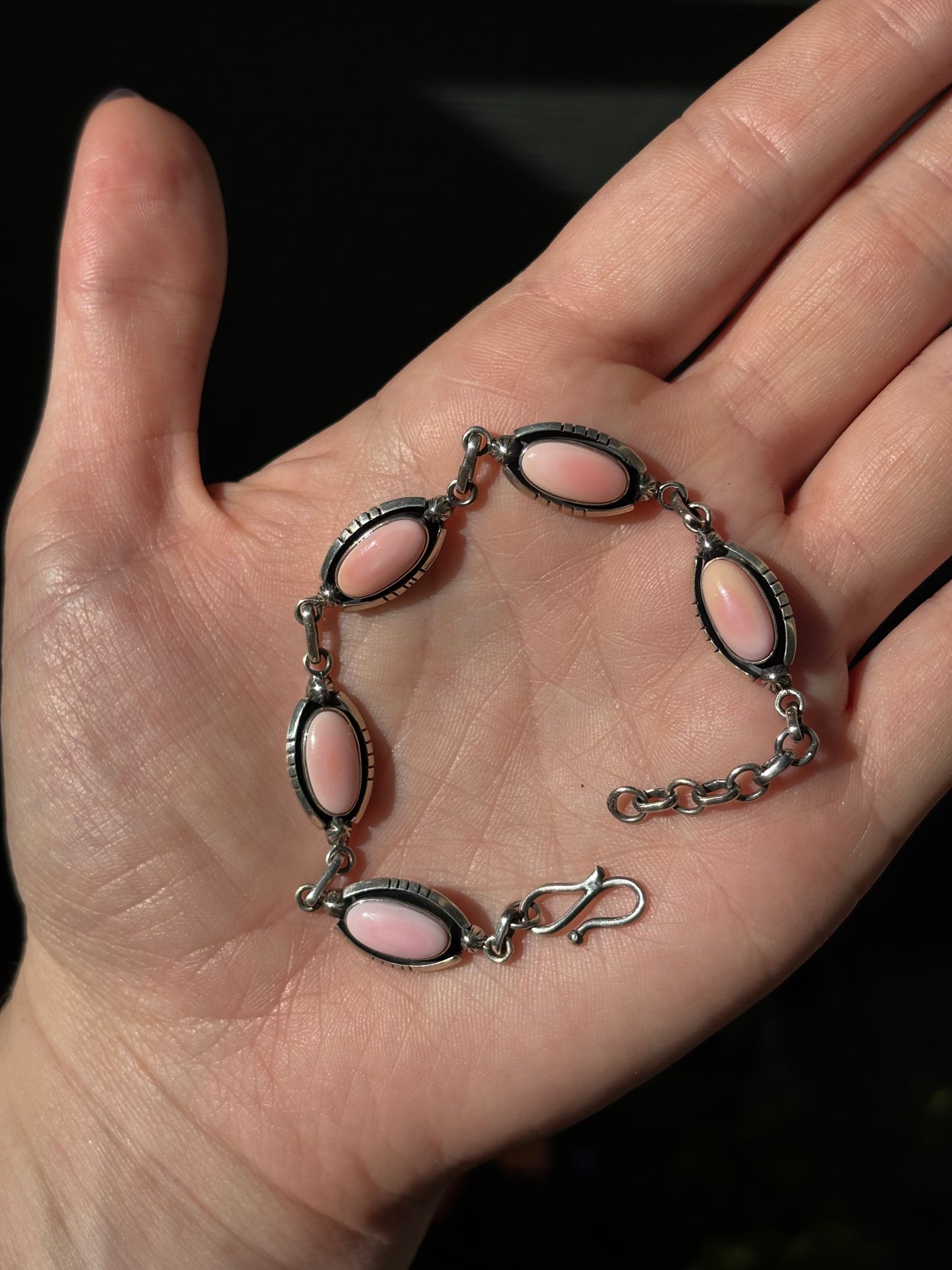 Pink Conch Bracelet