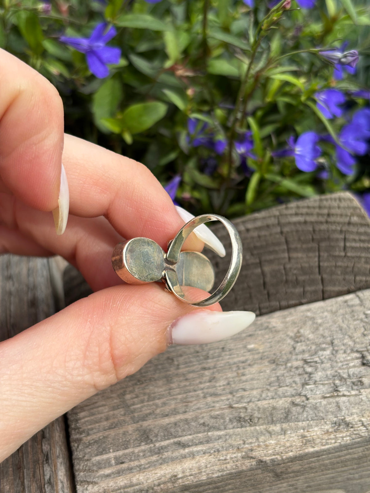 Double Stone Ring-7.5