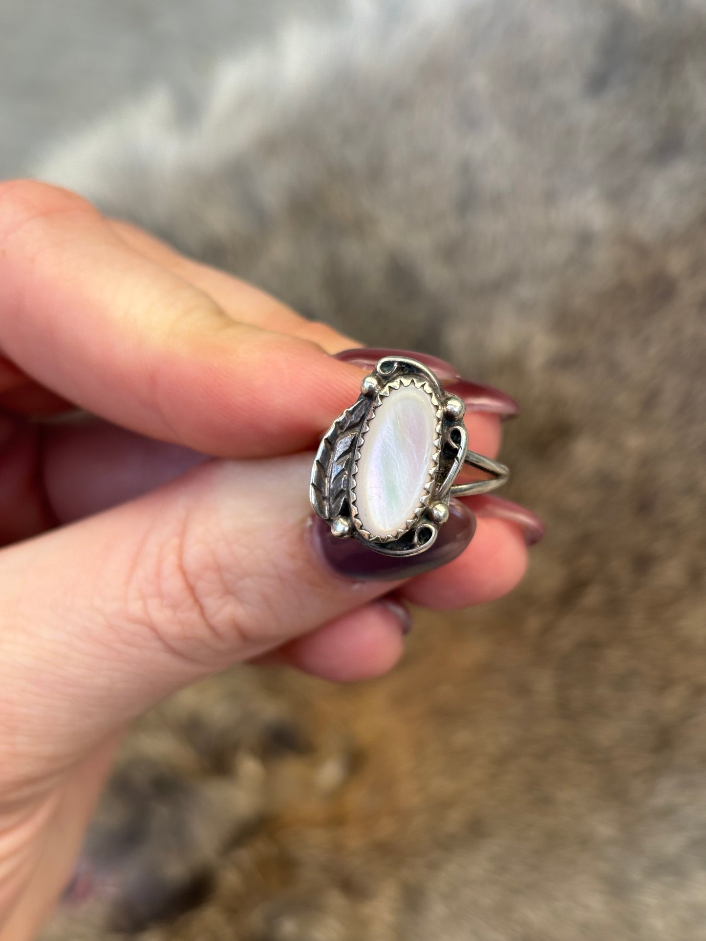 Native MOP Ring -5.75