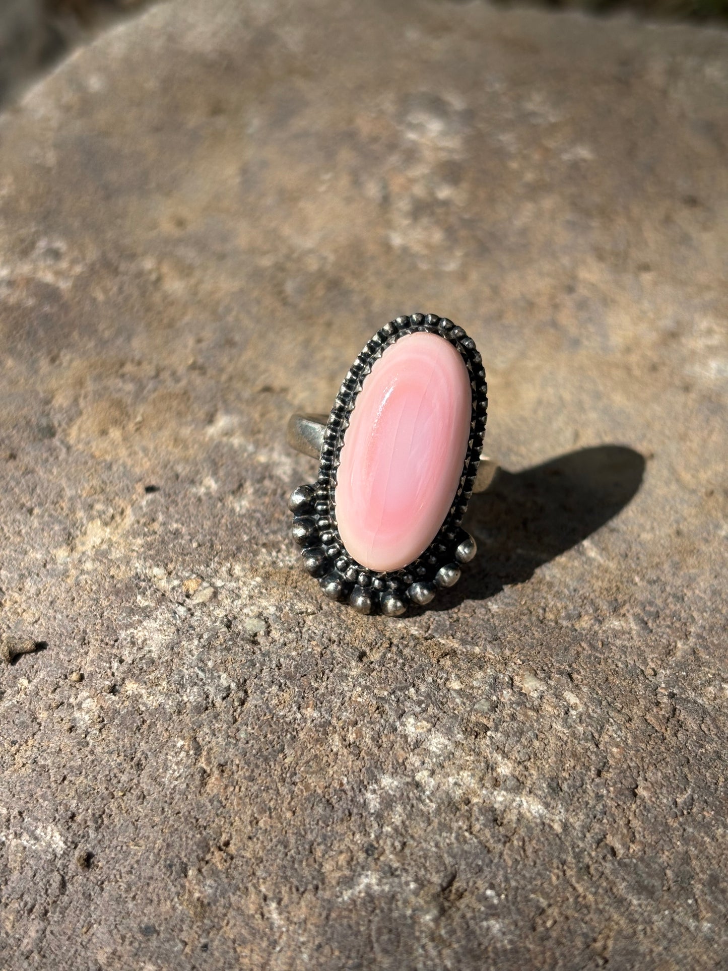 Pink Conch Ring-7