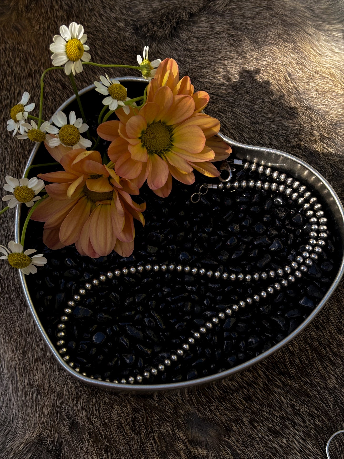 4mm 18in Sterling Pearls- Native Strung