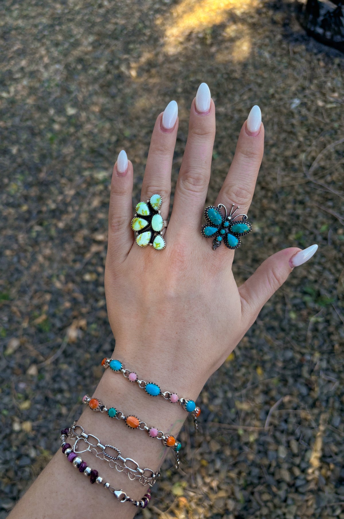 Palomino Cluster Ring-Adjustable