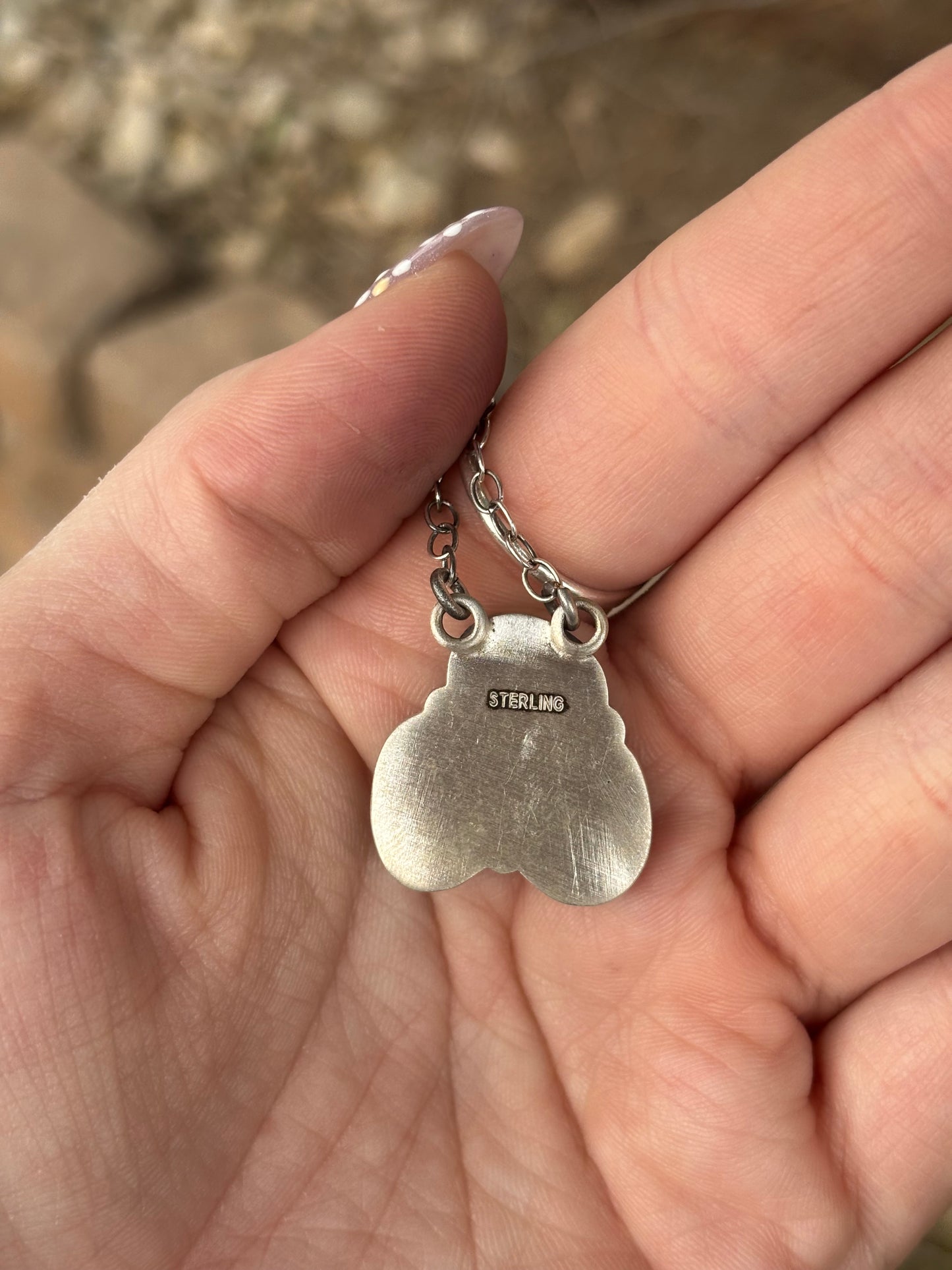 White Water Cluster Necklace