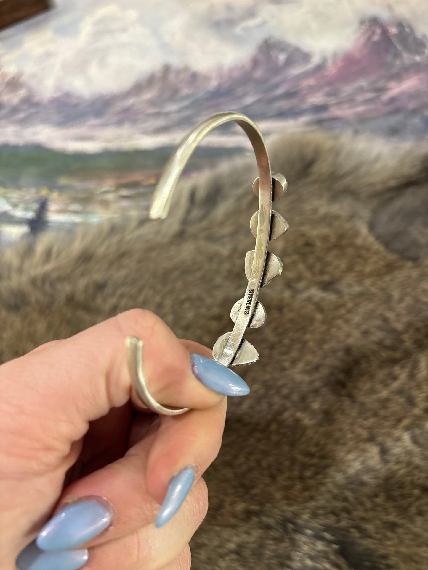Multi Stone Cuff