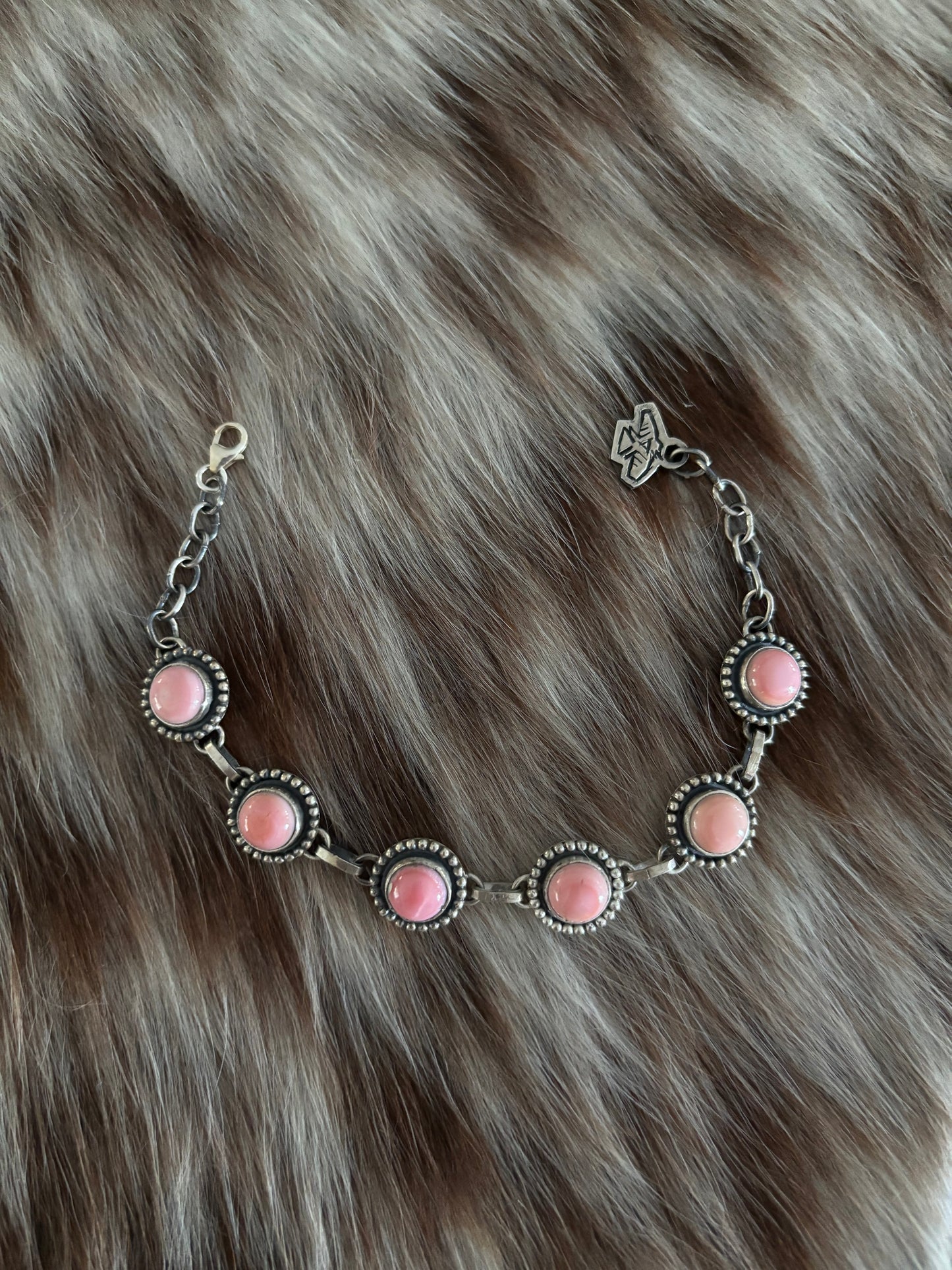 Pink Conch Bracelet