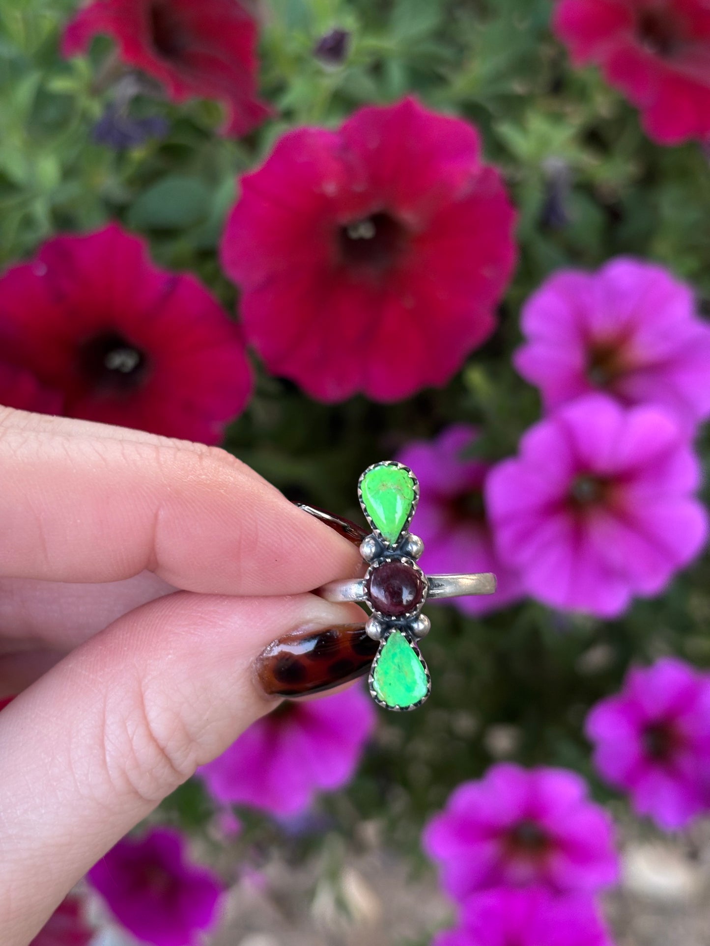 Green & Purple Ring-Adj.