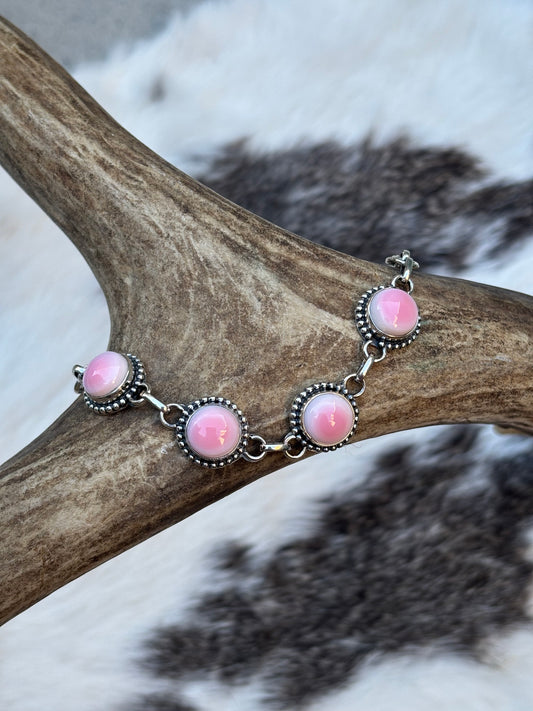 Pink Conch Bracelet