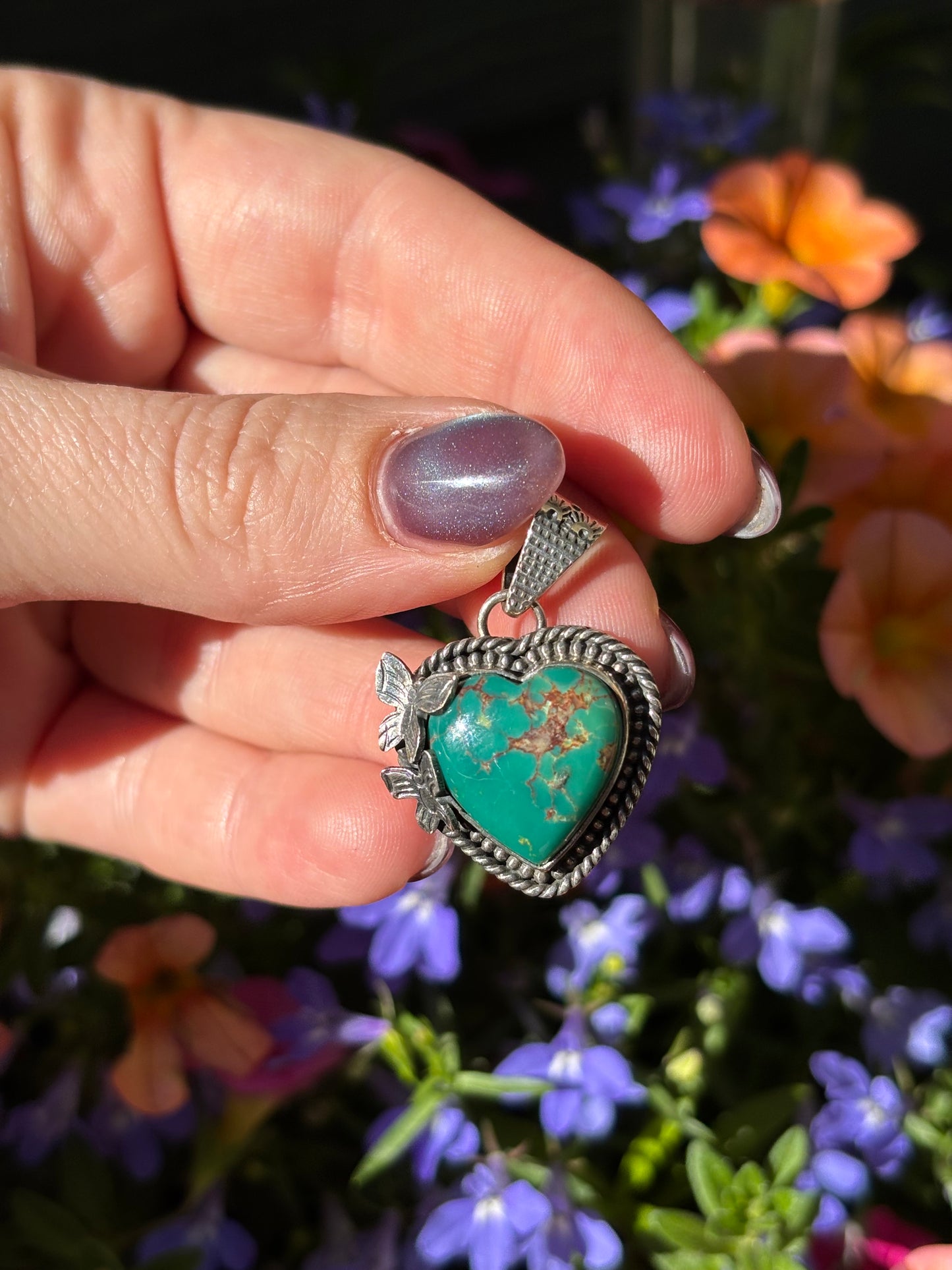 Butterfly Heart Pendant