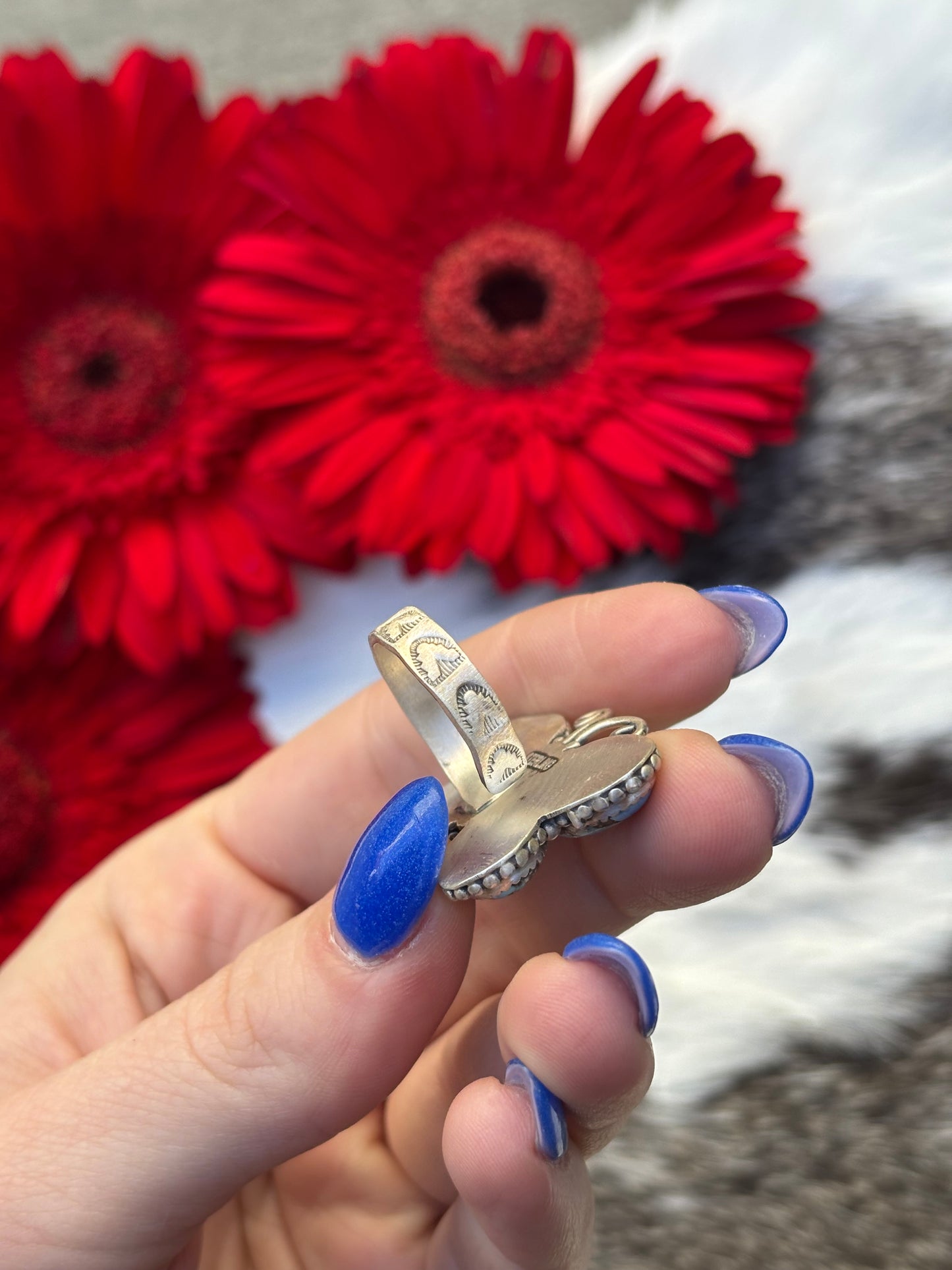 Golden Hills Butterfly Ring